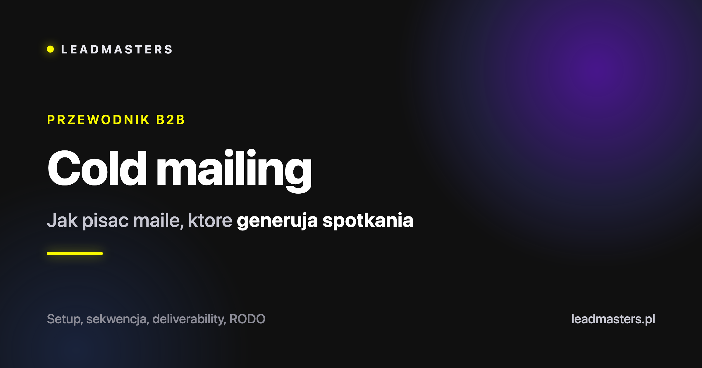 Cold mailing B2B