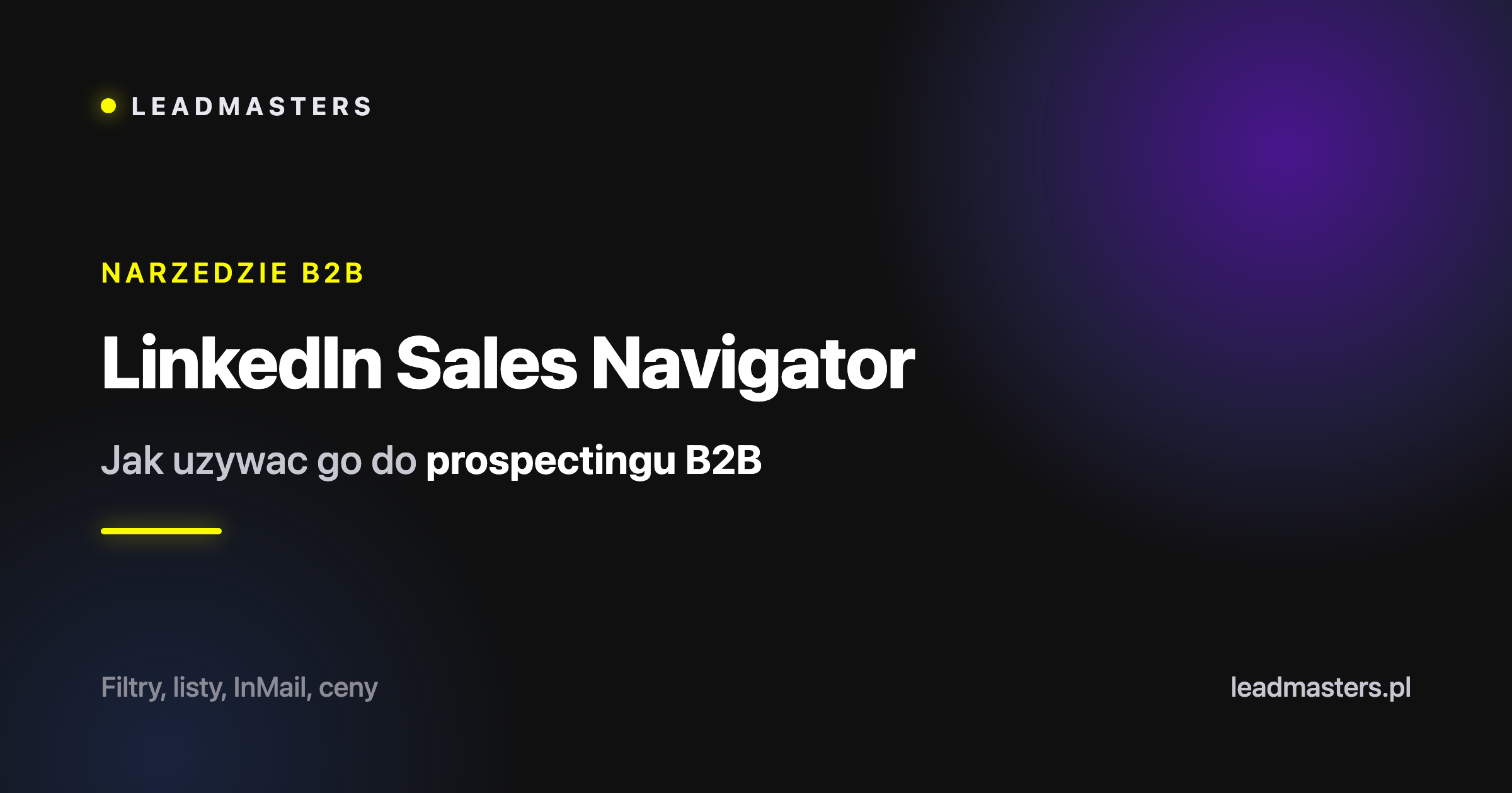 Sales navigator - jak używać? Sales navigator - jak używać?