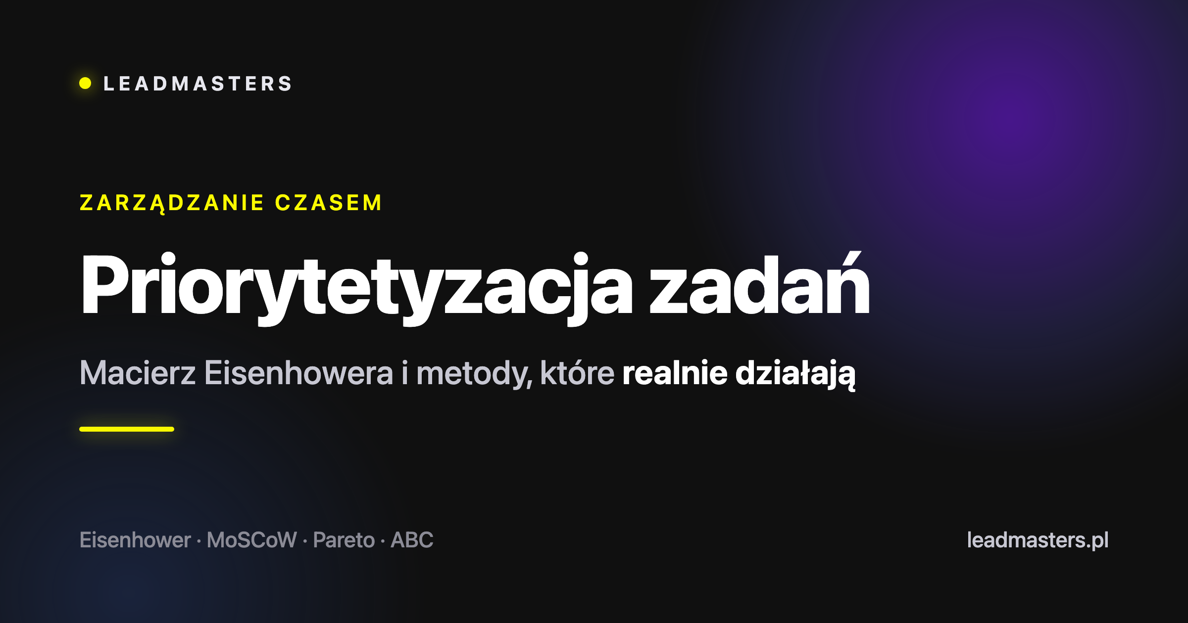 Priorytety zadan