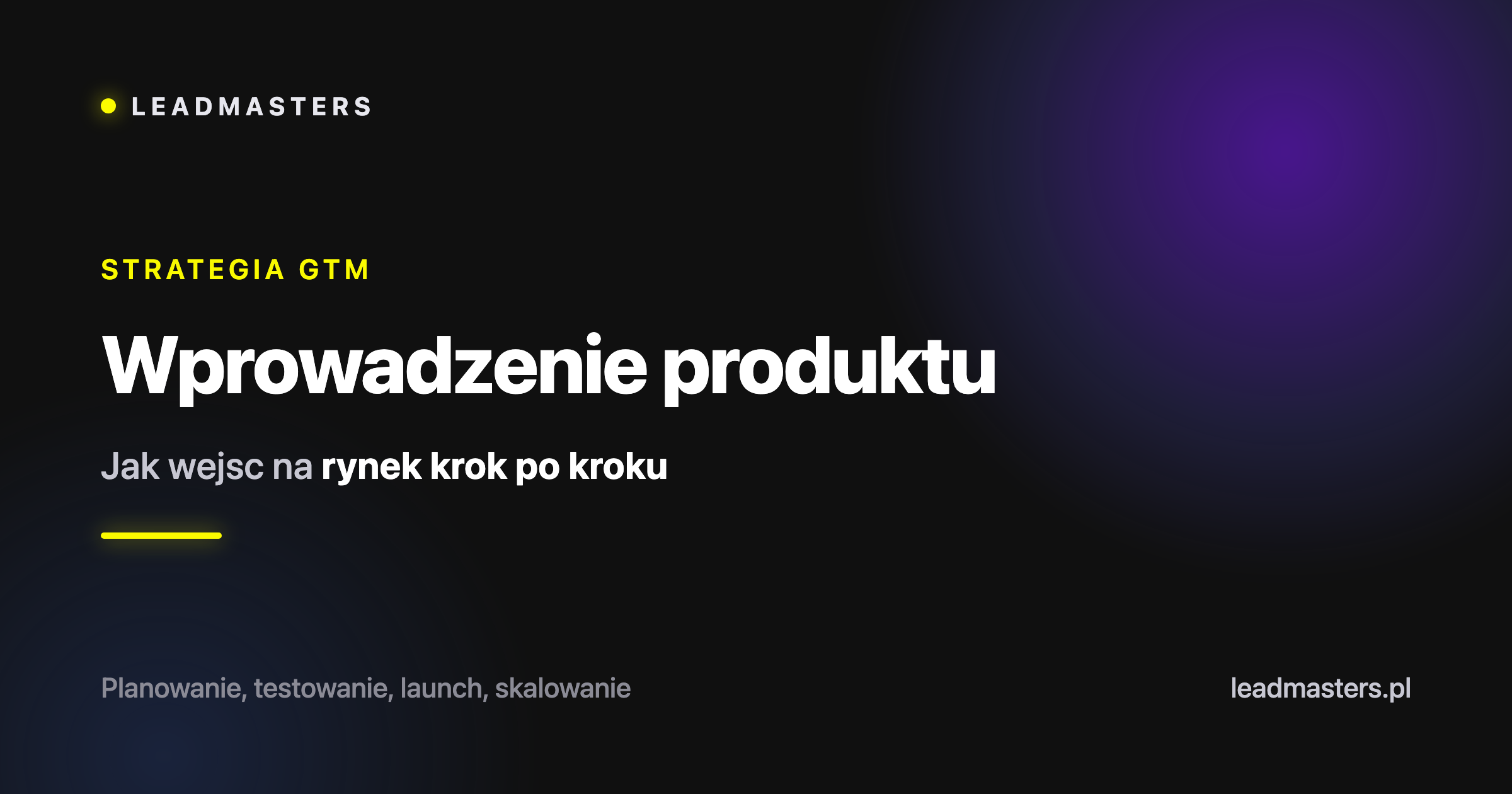 Wprowadzanie produktu na rynek